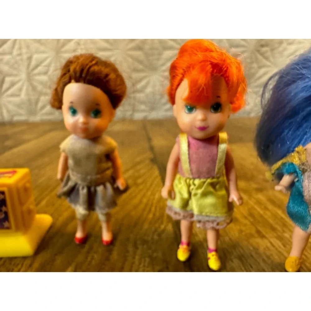 Vintage Kenner Wish World Kids‎ File N Smile Desk Dolls Jessie Claudia 80's Toys